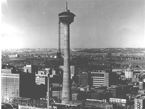 Rare Construction Photos Of The Calgary Tower As It Turns 50 Calgary