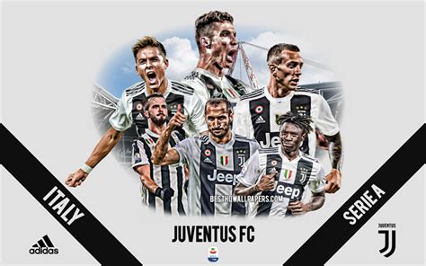 Download wallpapers Juventus FC, Italian football club, football
