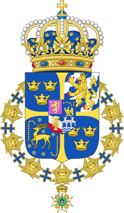 Lesser coat of arms of Vaniljoto Sweden (IM) by EricVonSchweetz on
