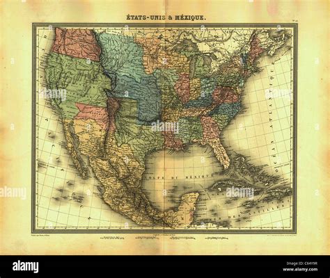 United States Map 1848 Hi Res Stock Photography And Images Alamy