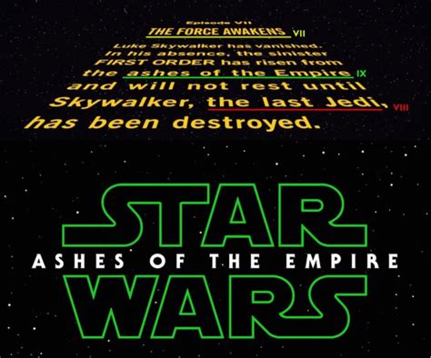 Star Wars Episode 9 Title What Should It Be And When Can We Expect It