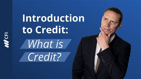 Introduction To Credit What Is Credit Youtube