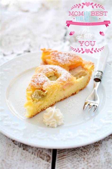 Für den rührteig weiche butter oder margarine und zucker mit den schneebesen des handrührgeräts ca. Kessy's Pink Sugar: Rhabarber Flammerie Kuchen aus meinem ...