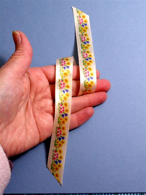 However, you'll also need a ruler or tape measure, needle and thread. PEP & Paper: Tying A Patterned Ribbon Bow Right Side Up