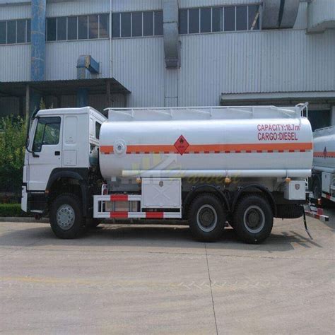 Howo 290hp 20000 Liters Fuel Tank Truck China