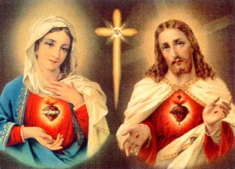A Catholic Life Sacred Heart Of Jesus Is The Heart Of Mary