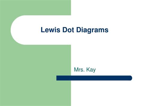Ppt Lewis Dot Diagrams Powerpoint Presentation Free Download Id