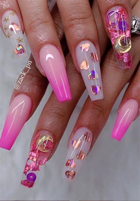 The 85 Best Long Acrylic Coffin Nail Ideas For This Spring And Summer Lily Fashion Style