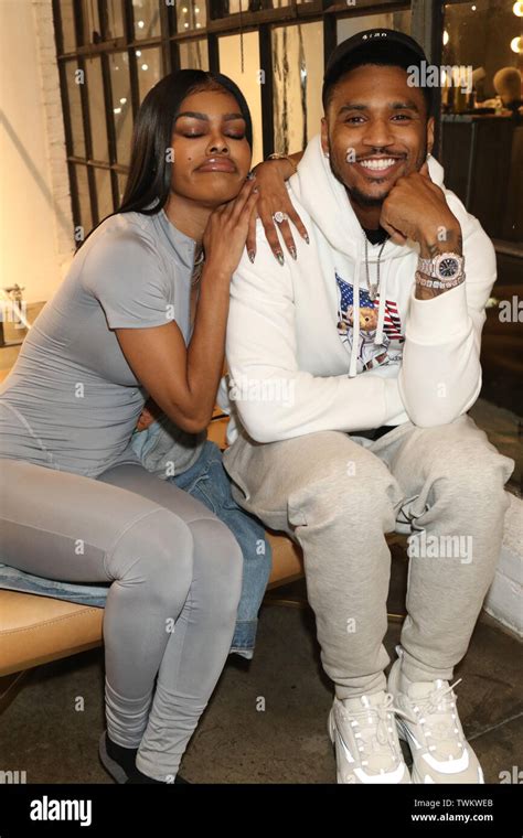 Los Angeles Ca Usa 20th June 2019 Teyana Taylor And Trey Songz Attend The Amazon Music House