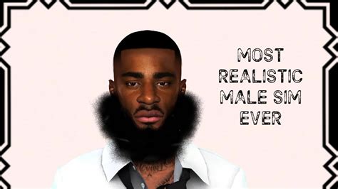 Sims 4 Cas How To Make The Most Realistic Male Sim Ever😱 With Cc Links