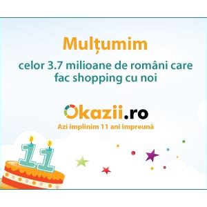 Okazii.ro multumeste celor 3,7 milioane de romani