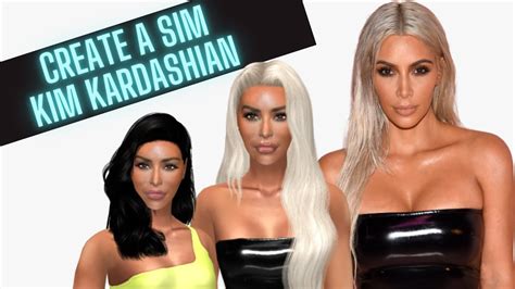 Sims 4 Cas Kim Kardashian Cc Folder Sim Download Youtube