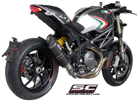 Here is the new 2021 ducati monster in the most compact, essential and lightest possible form. Ducati Monster 1100 EVO Oval Exhaust by SC-Project