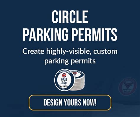 Customized Parking Permits And Hang Tags Stickersstickers