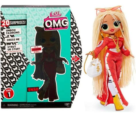 Fashion doll, swag, with stunning features and beautiful hair. LOL Surprise OMG Swag Fashion Doll MGA Entertainment - ToyWiz