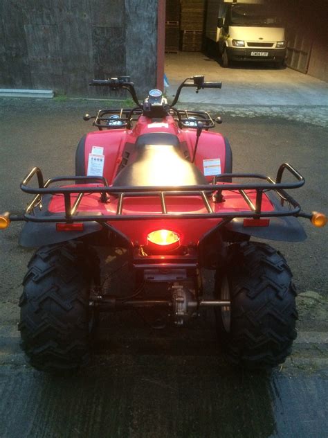 For bikes over 150cc we require a license + international drivers permit. HONDA 250cc REPLICA ROAD LEGAL FARM QUAD BIKE