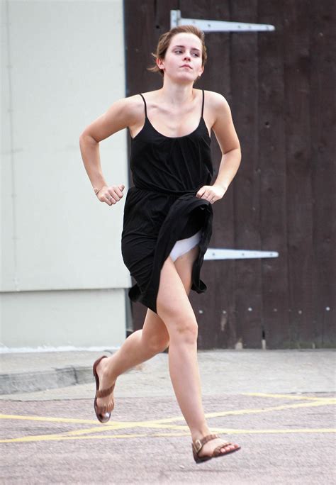 Emma Watson Upskirt London Tesco Actress