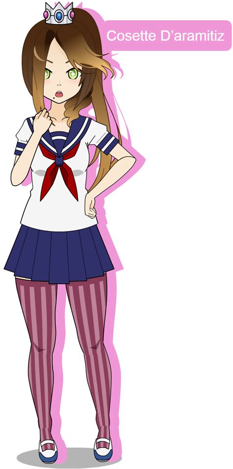 Imagen Cosettepng Wikia Yandere Simulator Fanon Fandom Powered