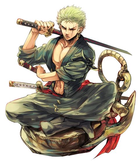 Epic Zoro Render By Flame9caster On Deviantart