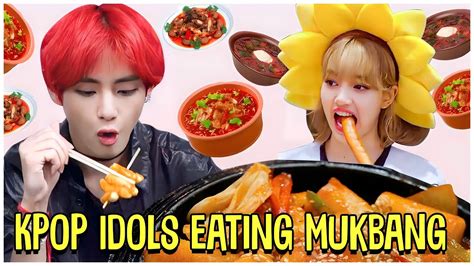 Kpop Idols Eating Mukbang Youtube
