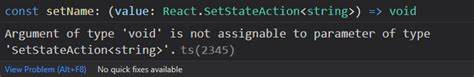 Reactjs Typescript Error Type Void Is Not Assignable To Type Hot Sex