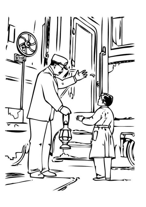 Polar express coloring pages contains 11 pages: The Polar Express Coloring Pages Free Printable