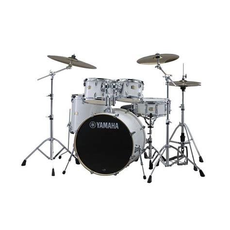Yamaha Stage Custom Birch 5 Piece Acoustic Drum Set With Sabian Sbr