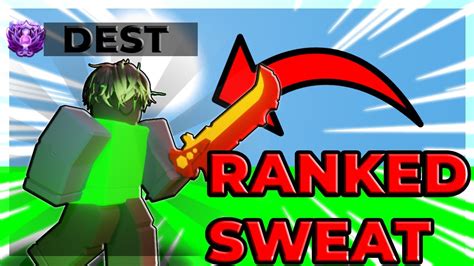 I Became A Ranked Tryhard In Roblox Bedwars Youtube