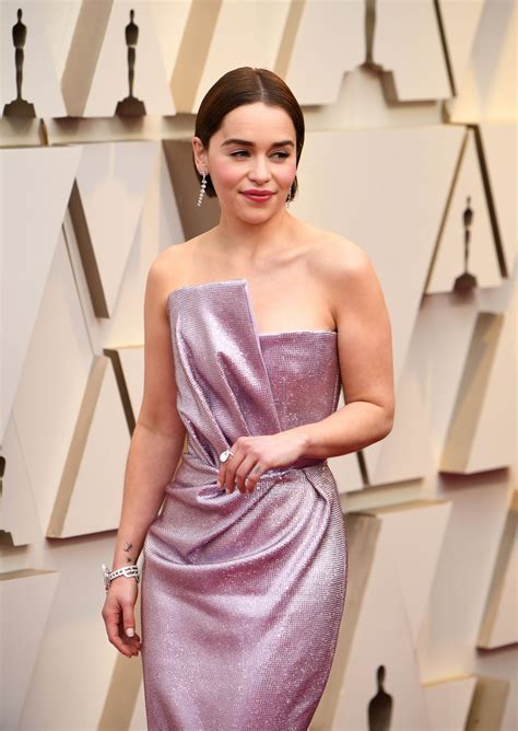 Emilia Clarke Oscars 2019 Red Carpet Celebmafia