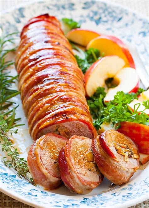🏅 Filet De Porc Farci Enrobé De Bacon