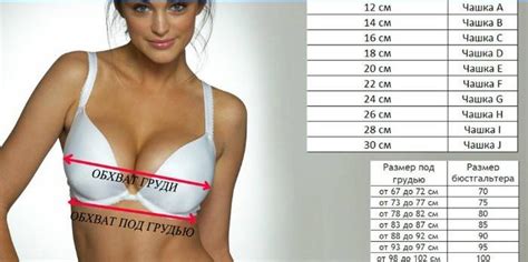 How To Determine The Size Of The Bra Measure The Volume Of The Chest