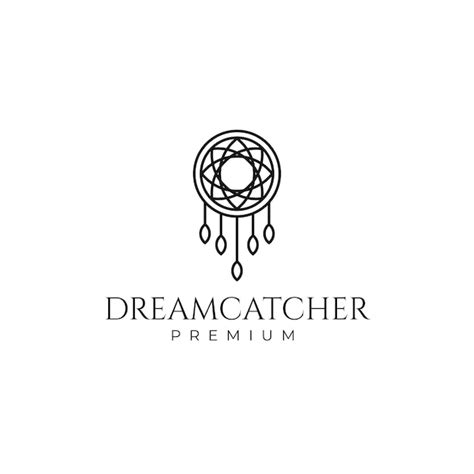 Premium Vector Dreamcatcher Symbol Logo Design Vector Illustration