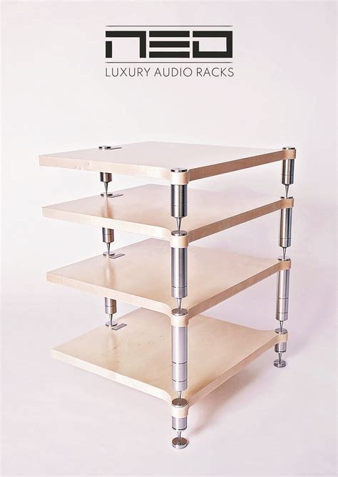 Neo Tripod Stereo Cabinet Turntable Shelf Audio Rack