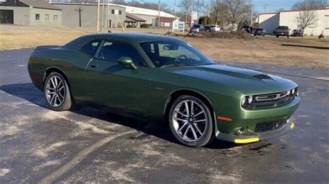 2023 Dodge Challenger F8 Green With 10 Miles Available Now New