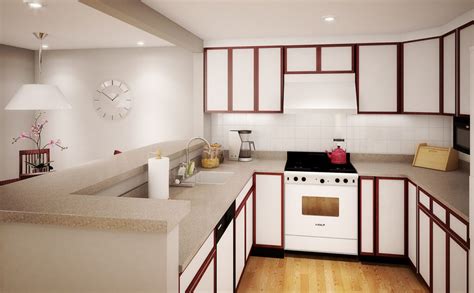 It is the best solution if your savings are. Savvy Small Apartment Kitchen Design Layout for Perfect ...