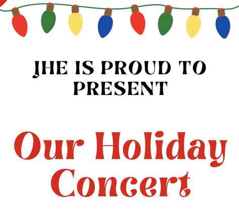 Jhe Holiday Concert December 15 2021 Galway Central School District