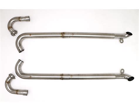 Bandb Exhaust Brushed Stainless Steel 3 Inch Ls Coversion Side Pipes