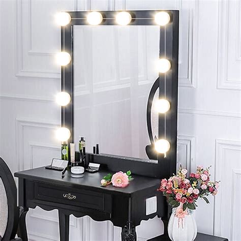 20w Makeup Mirror Led Lights 10 Hollywood Vanity Light Bulbs For