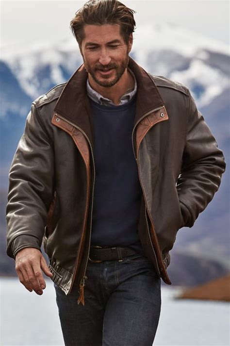 Mens Leather Jackets Overland