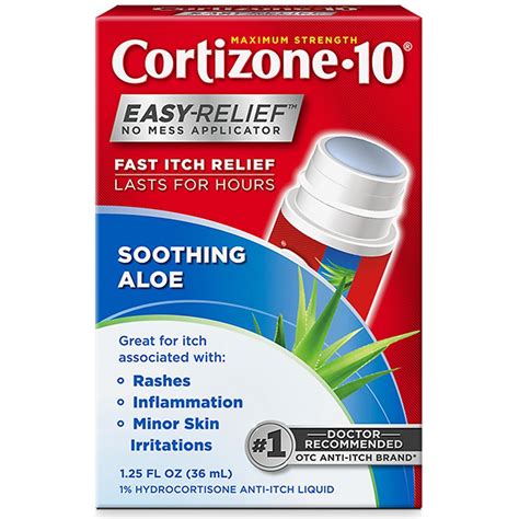 Cortizone 10 Maximum Strength Easy Relief Applicator Anti Itch Liquid