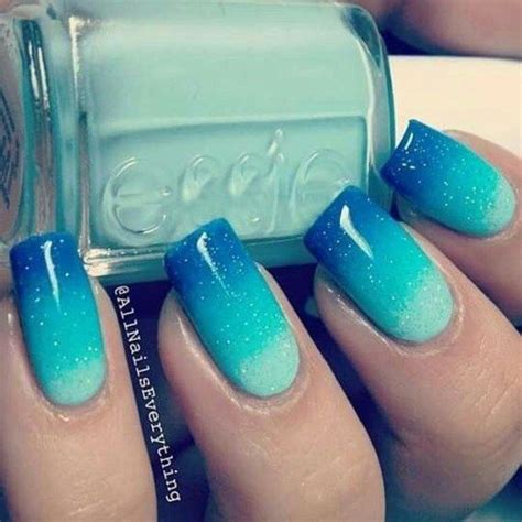 39 best ideas about ombre nails art design addicfashion blue stiletto nails blue ombre nails
