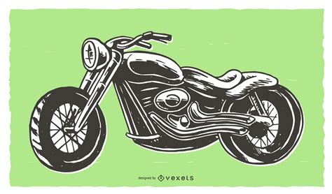 Motorcycle Vector Clipart