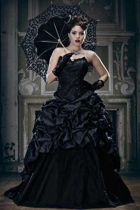 extraordinary black gothic wedding gown etsy gothic wedding dress black wedding dresses