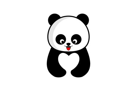 Panda Logo Illustration Par Skyacegraphic0220 · Creative Fabrica