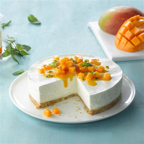 Sponge cake chilled manggo cheese cake ( rm 85 ) new 16. Philadelphia - Recipe - Mango Coconut Cheesecake in 2020 ...