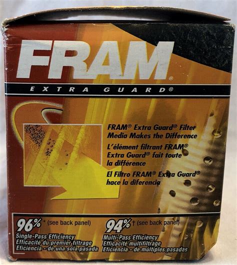 Fram Ph3614 Extra Guard Spin On Oil Filter New 9100381019 Ebay