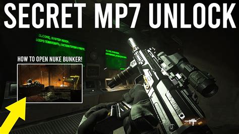 Call Of Duty Warzone How To Unlock The Secret Mp7 And Nuke Bunker