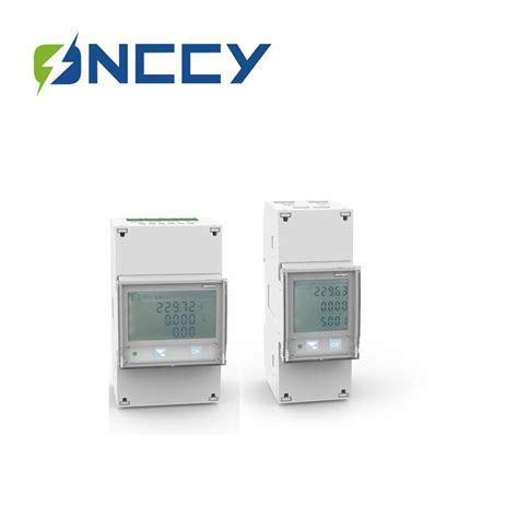 Em High Quality Phase Din Rail Energy Meter For Solar System China