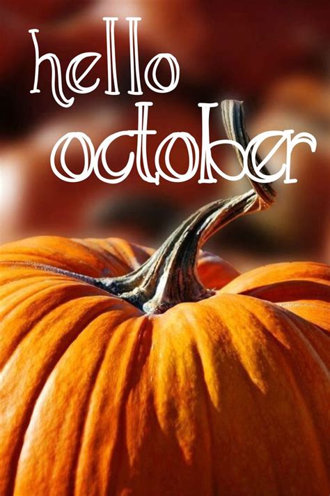 Hello October Hello October October Images October