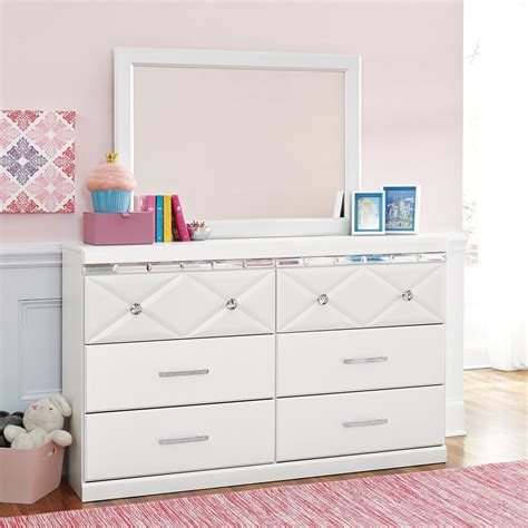 Signature Design By Ashley Dreamur Dresser And Mirror Set Dressers